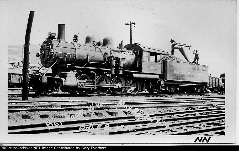 Baltimore & Ohio 2-8-0 #1952